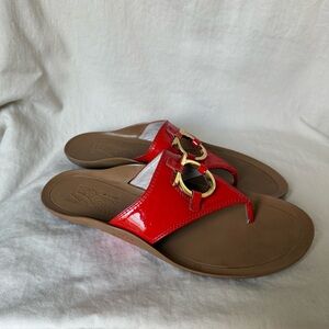Salvatore Ferragamo Gancini Thong Sandals